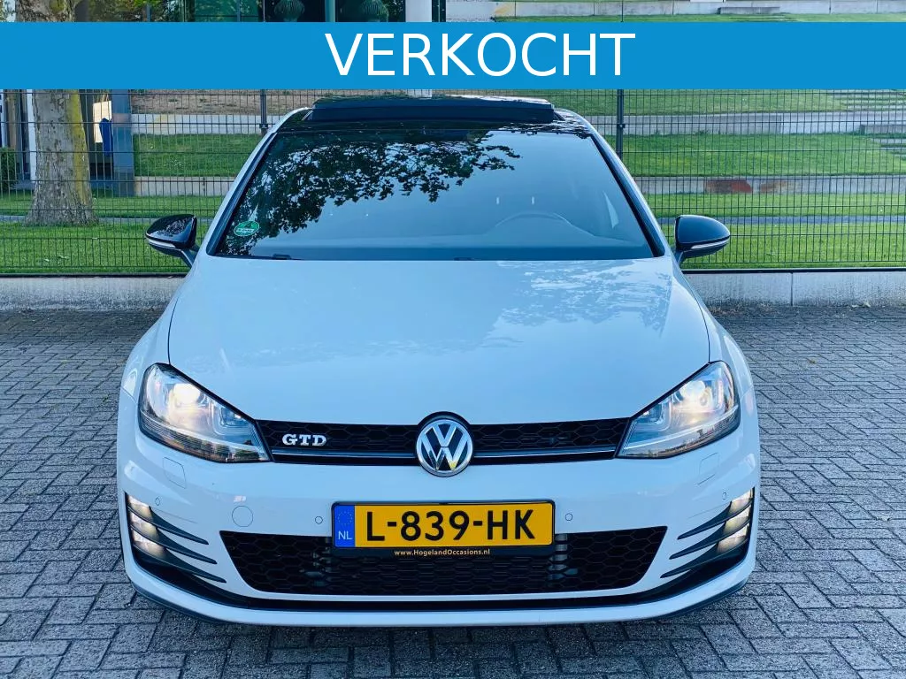 Volkswagen Golf 7 GTD Pdc*Pano*Sport&amp;Sound*full*Dealeronderhouden