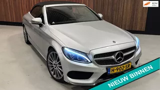 Mercedes-Benz C-klasse Cabrio 180 AMG 2018 LED CAMERA NAVI GARANTIE