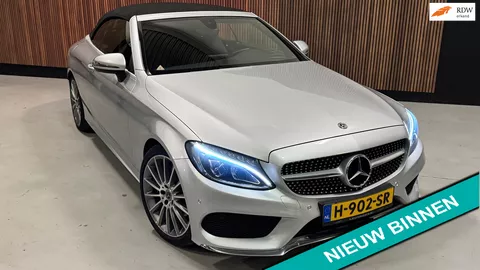 Mercedes-Benz C-klasse Cabrio 180 AMG 2018 LED CAMERA NAVI GARANTIE