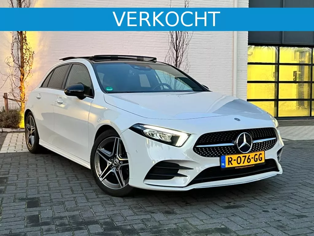 Mercedes-Benz A-klasse A200 AMG 2019 NIGHT| MBUX|PANO|SFEER|LED| CAMERA|Virtual | Wide |