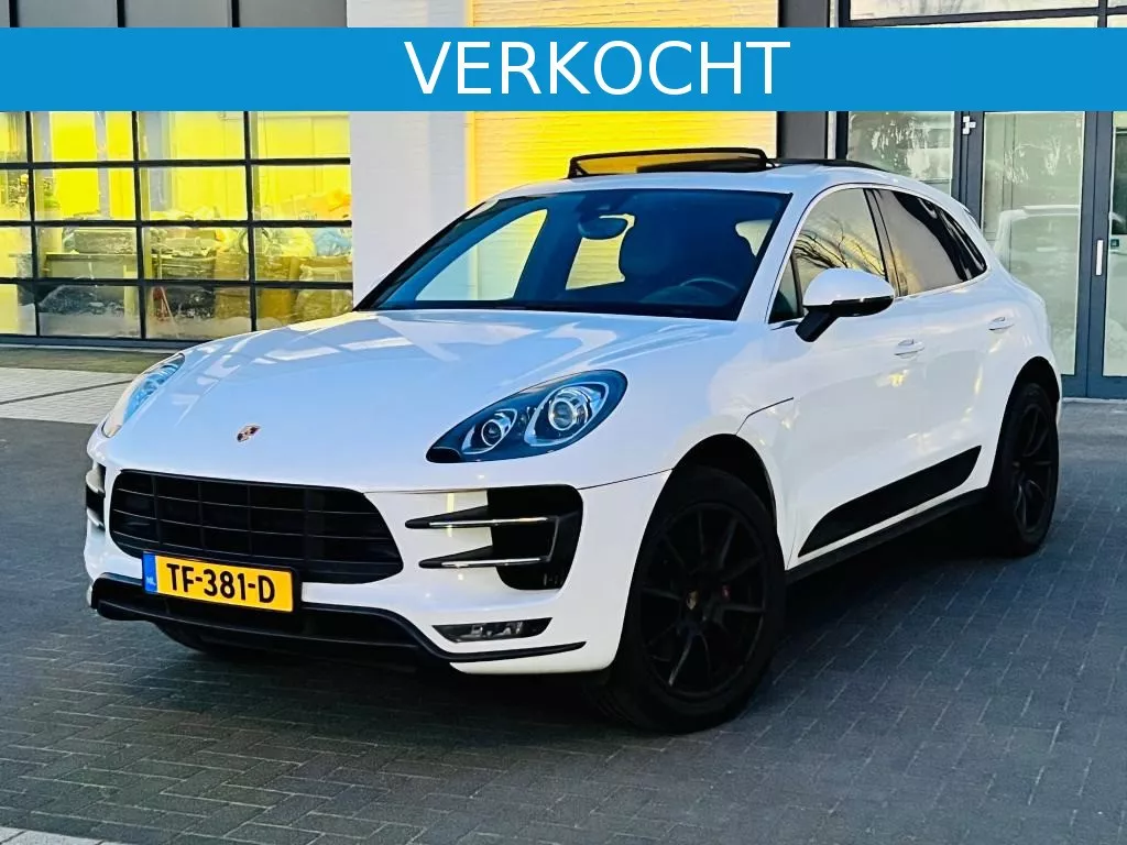 Porsche Macan Turbo 3.6|SPORT|400PK|PANO|PDC|Camera|Luchtvering