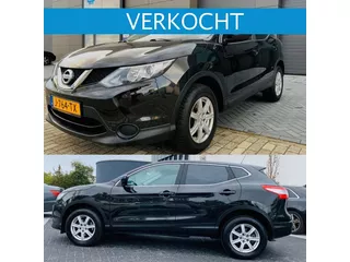 Nissan Qashqai 1.2 DIG-T|2016|Dealeronderhouden|zwart